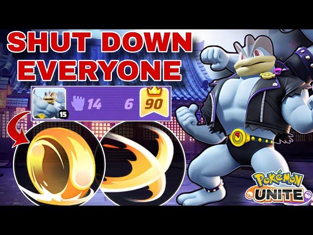 The Perfect MACHAMP Build to Survive This Speedster Chaos! | Submission + Cross Chop | Pokemon Unite