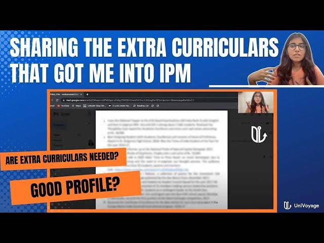 Are Extra curriculars necessary for IPMAT IIM Indore?