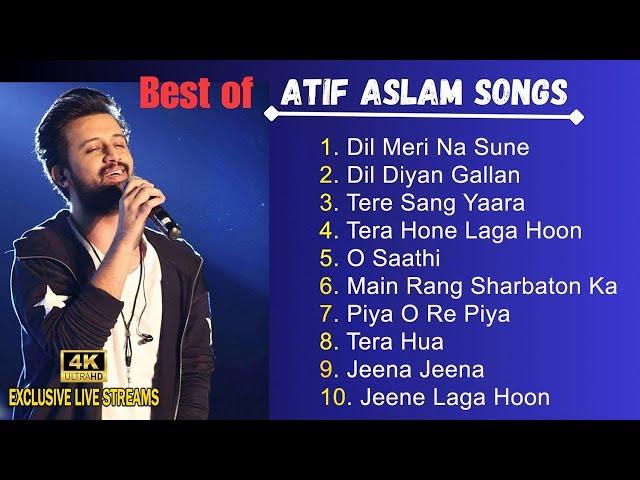  Live | Best Of Atif Aslam | Atif Aslam Top 10 Songs Jukebox | Atif Aslam Hit Songs 2024