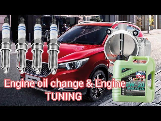 LIQI MOLY 0W20 OIL CHANGE & Engine TUNING Computer scanning ON MG 1.5 TURBO