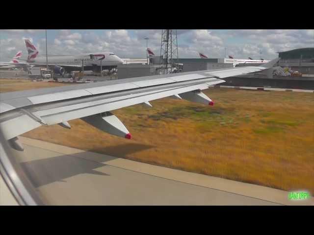 British Airways A321 Beautiful Afternoon Takeoff from London Heathrow!