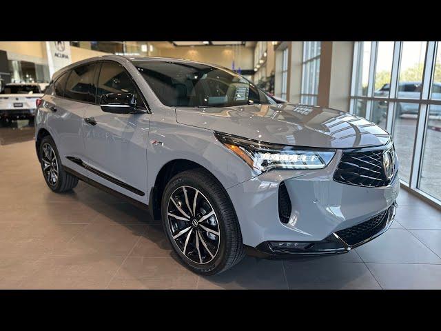 Urban Gray 2025 Acura RDX A-Spec Advance Walkaround