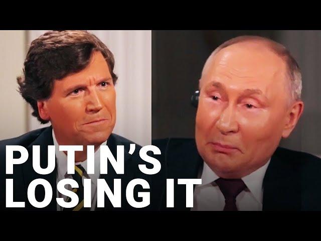 Putin’s most insane moments in Tucker Carlson interview