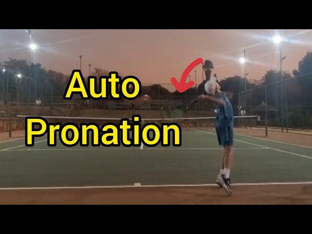 EASY serve pronation 