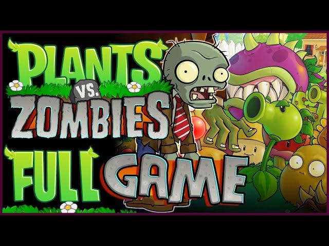 Plants VS Zombies FULL GAME Walkthrough (PC, XBOX Series|X) 4K