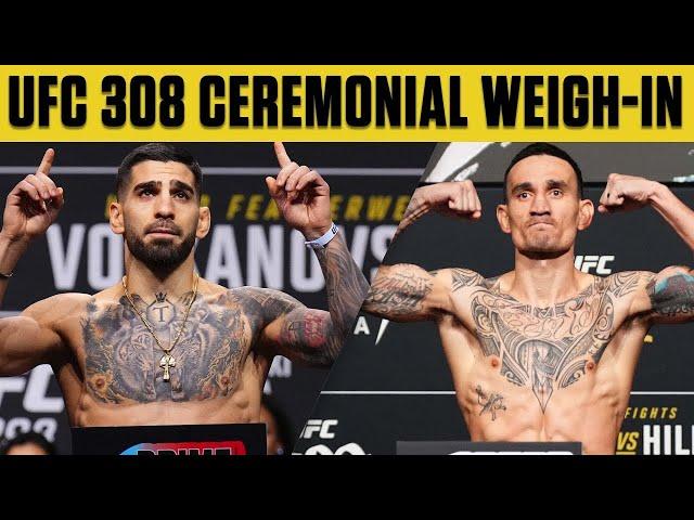 [FULL] UFC 308 Ceremonial Weigh-In | ESPN MMA