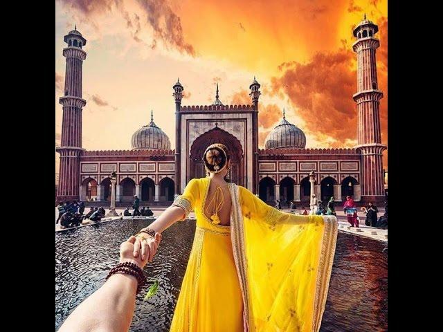 Follow Me series by Murad  and his girlfriend Natalia Zakharova, together travel across india