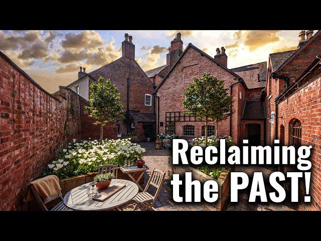 Restoring our Historic 18th-century British Manor | Unearthing Quarry Tile | My Tiny Estate
