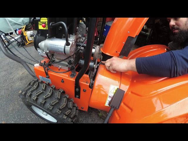 $125 Husqvarna St224 2 Stage Snow Blower P3 HOW TO Modify Your Impeller AKA SUPERCHARGE YOUR MACHINE