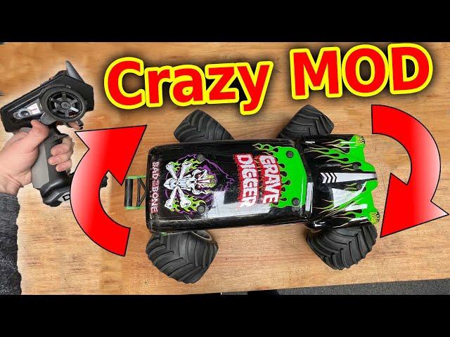 RC Grave Digger Monster Monster Jam Ultimate Modification