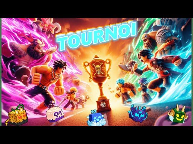 TOURNOI PVP Sur BLOX FRUITS Avec PLEIN de REBONDISSEMENTS ! (16 joueurs)