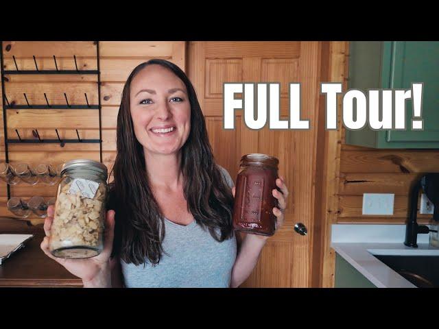 Storing a Year's Worth of Food! | Pantry, Larder & Freezer Tour