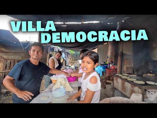 Walking Tour of Villa Democracia Leon Nicaragua 