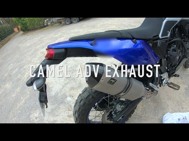 Tenere 700 decibel test High Exhaust Camel ADV