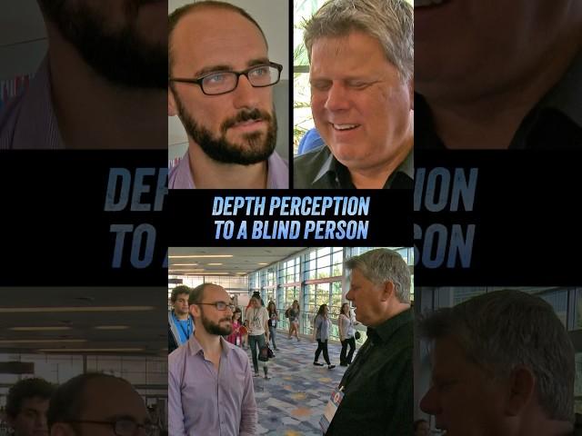Do Blind People Understand Depth Perception? (Featuring Michael Stevens from @Vsauce)