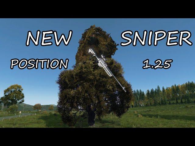 NEW SNIPER POSITION IN DAYZ 1.25 ! 1440p #dayz