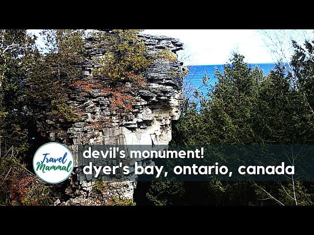 Devil's Monument | Dyer's Bay, Ontario, Canada | Travel Mammal Video