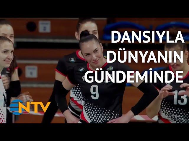 Ukraynalı Kadın Voleybolcunun Sempatik Dansı | NTV