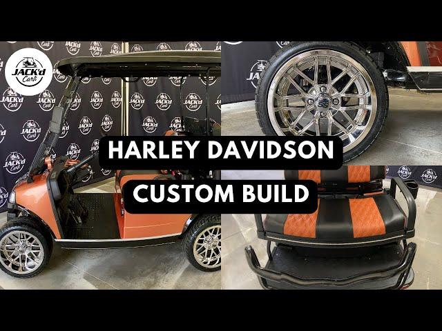 Harley Davidson Custom Golf Cart Build