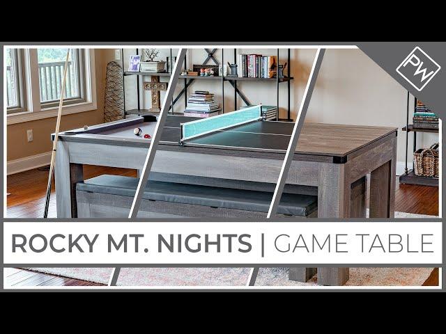 The Ultimate All-In-One Game Table Setup? | Rocky Mt. Nights | Pool Warehouse