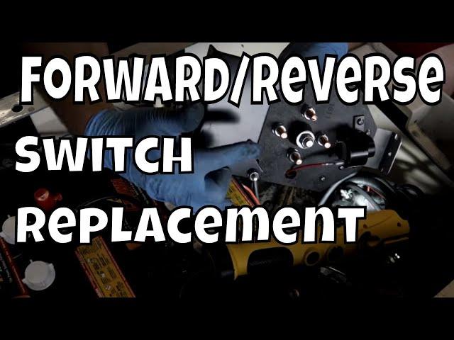 1996 EZGO TXT, 36 Volt Electric - Replace Forward/Reverse Switch