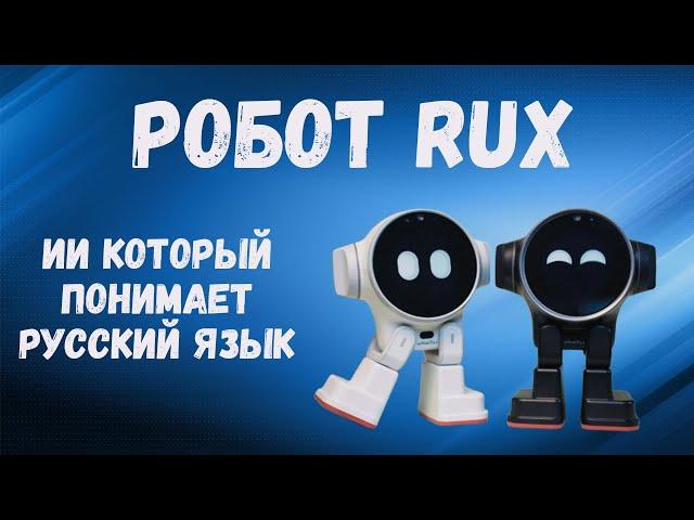 Обзор робота Rux, который понимает русский язык