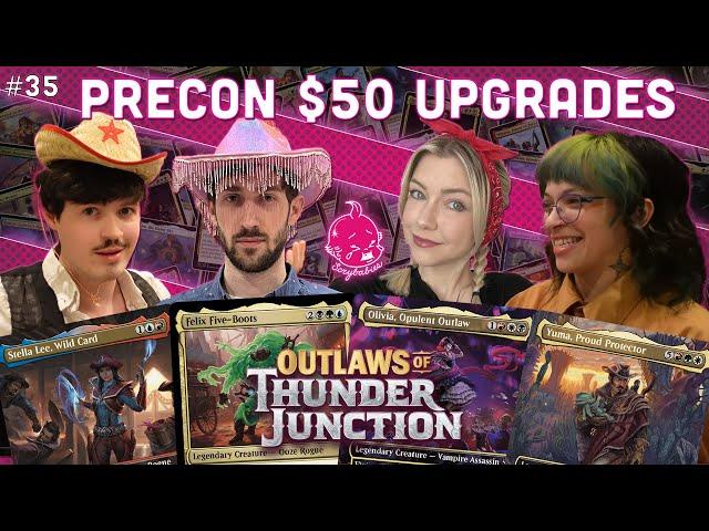 UPGRADED  OUTLAWS OF THUNDER JUNCTION PRECONS | Magic The Gathering Gameplay