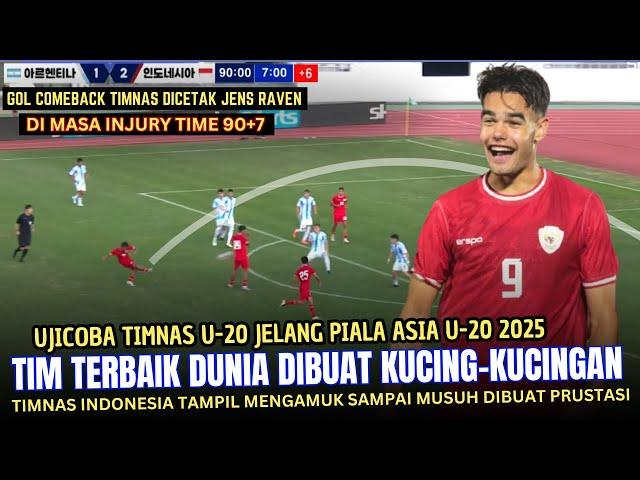 COMEBACK KELAS EROPA ● Hasil Uji Coba Perdana TIMNAS INDONESIA U-20 Jelang Berlaga Piala Asia 2025