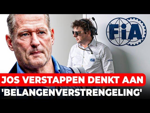 Jos Verstappen denkt aan 'belangenverstrengeling' bij FIA-stewards | GPFans News