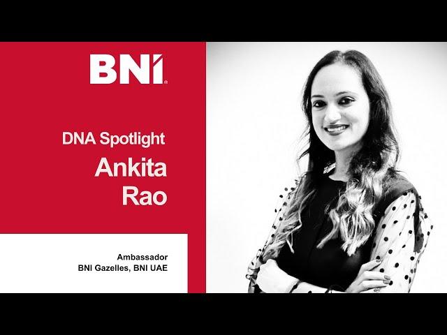 DNA Spotlight - Ankita Rao