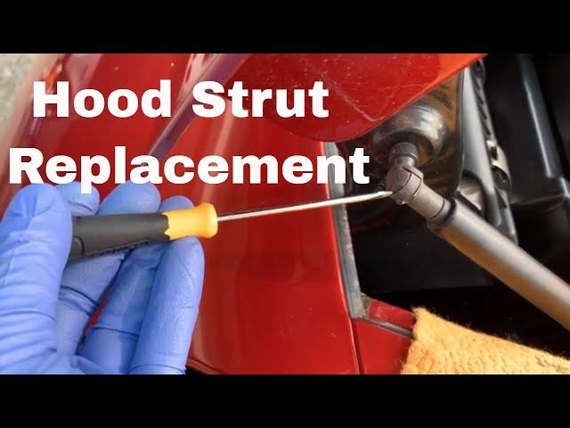 C6 Corvette Hood Strut Replacement: ball-and-socket