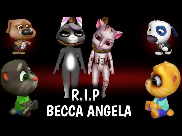 R.I.P BECCA and ANGELA  - My Talking Tom Friends - AMONG US