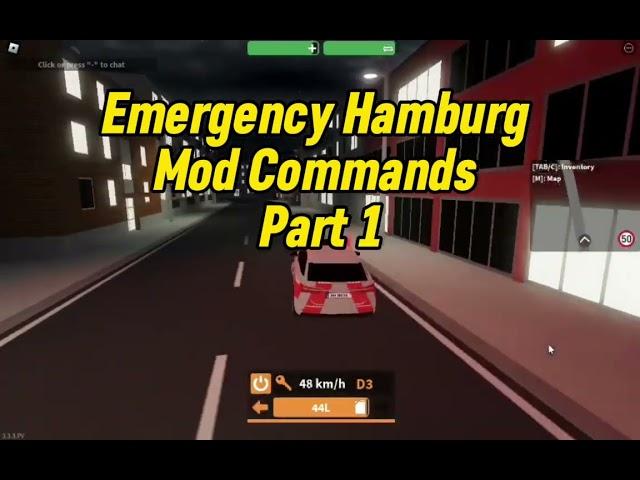 the commend |emergency hamburg #roblox