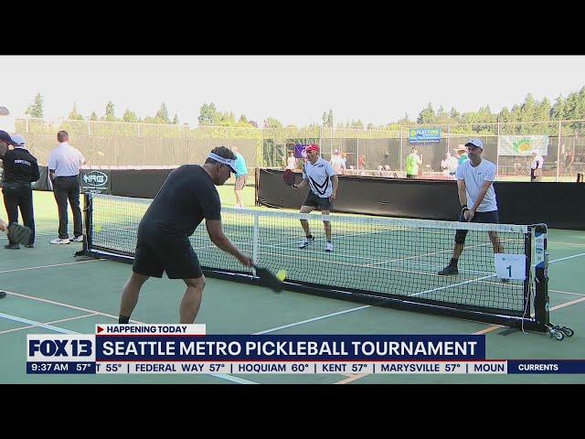 Seattle Metro Pickleball Tournament happening Saturday | FOX 13 Seattle