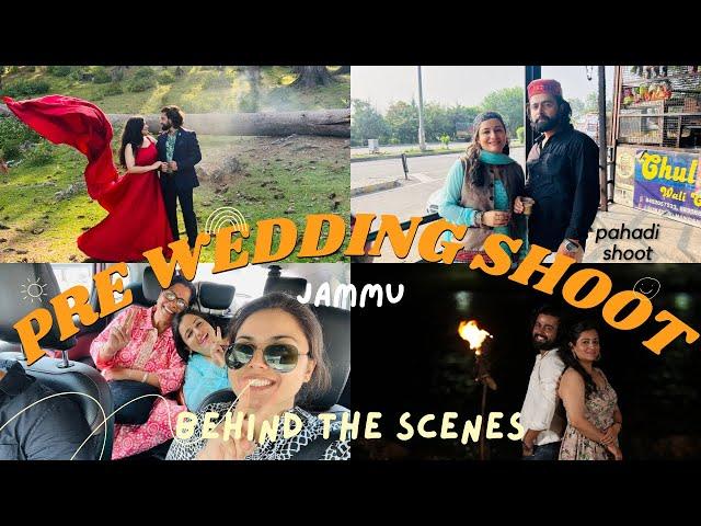 Making of our Pre wedding videoFamily ke sath hua shoot🫣VLOG 1 #30dayschallenge  #prewedding