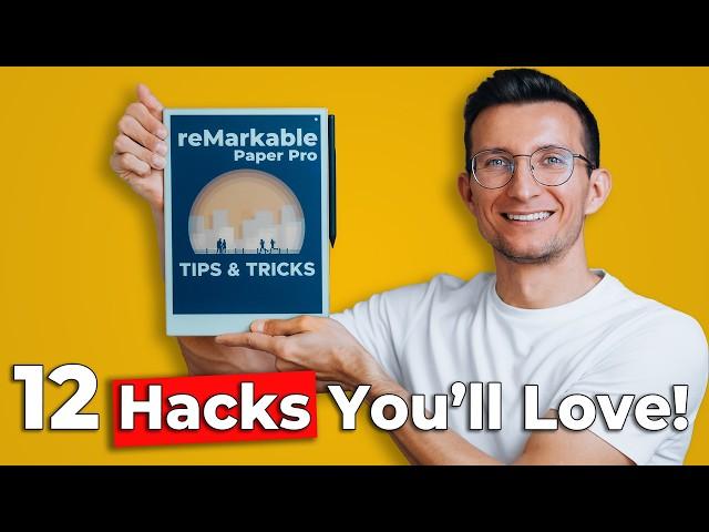 Top 12 Tips & Tricks for Your New reMarkable Paper Pro!