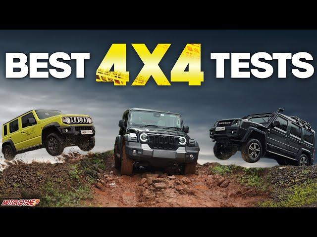 Mahindra Thar Roxx vs Force Gurkha vs Maruti Jimny