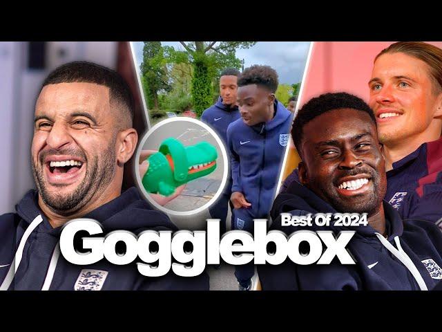 Walker, Bowen, Henderson, Gallagher & Guéhi Look Back Best Moments Of 2024 | Gogglebox | England