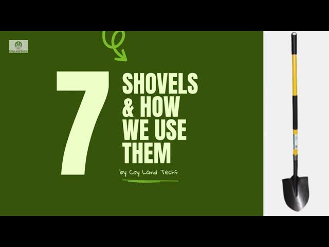 7 Shovel Types and When to Use