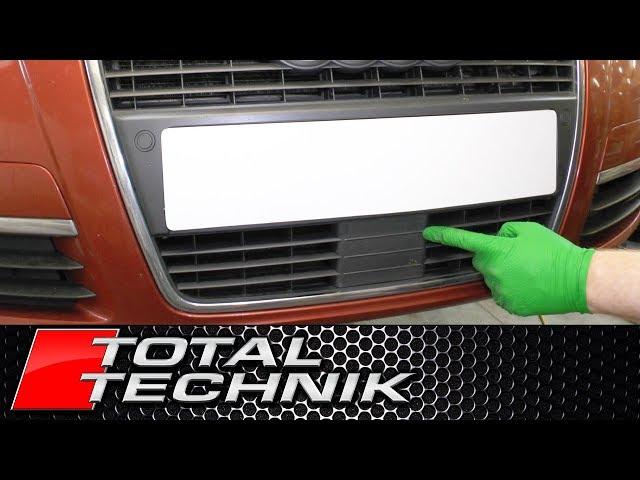 How to Remove Adaptive Cruise Control Cover - Audi A6 S6 RS6 - C6 (4F) - 2004-2011 - TOTAL TECHNIK