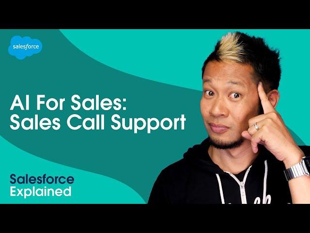 How To Automate Your Sales Call Follow-up Process with AI | Salesforce AI Use Case