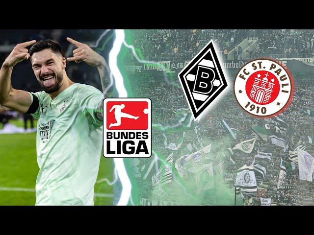 GLADBACH VS PAULI HIGHLIGHTS | BORUSSIA BALD WIEDER EUROPÄISCH?! | BUNDESLIGA STADIONVLOG ️