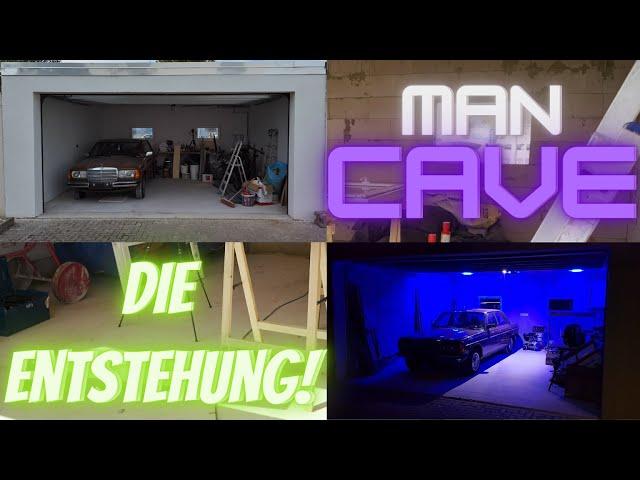 Garage selbst bauen in 20 Minuten / Zeitraffer Männerhöhle bauen. Man Cave #014