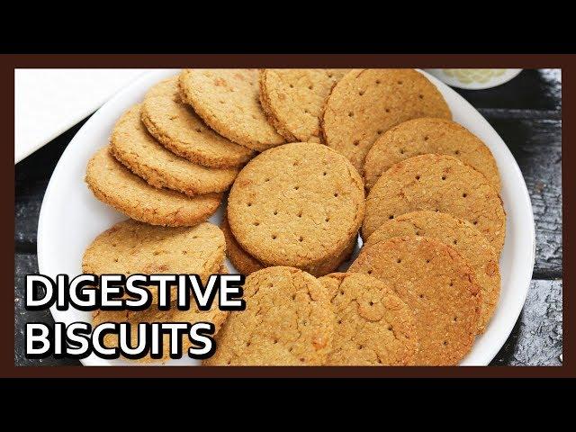 Atta Biscuits Recipe in a Kadai | Digestive Biscuit recipe | Homemade Healthy Atta Biscuit