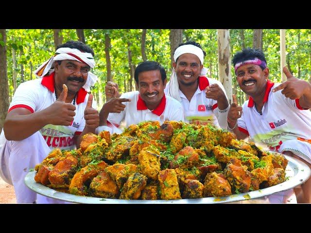 Famous Doi katla & Chicken masala curry cooking for village people | villfood Kitchen