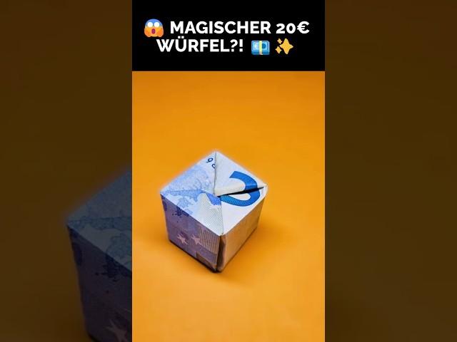  20€ MONEY CUBE – The PERFECT Cash Gift!  (Easy,Fast & Amazing!)  #money #origami #cash