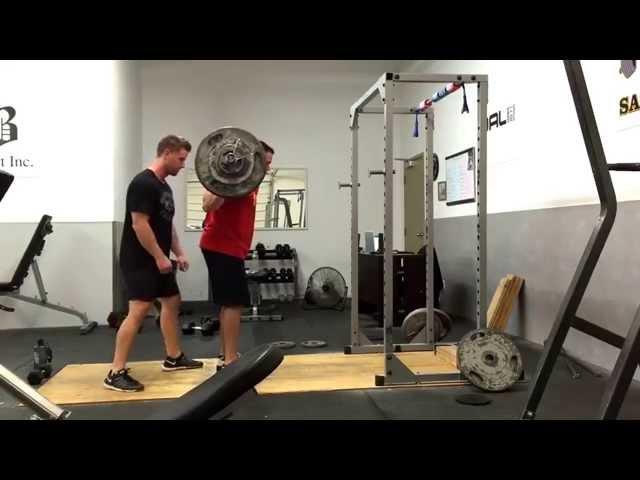 400lbs back squat