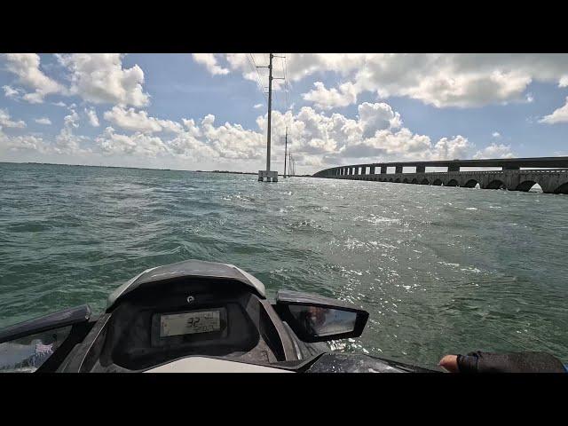 KEY WEST TO MIAMI ON SEADOO 120 MILES