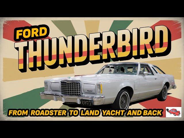 Here’s how the Ford Thunderbird went from roadster to land yacht and back