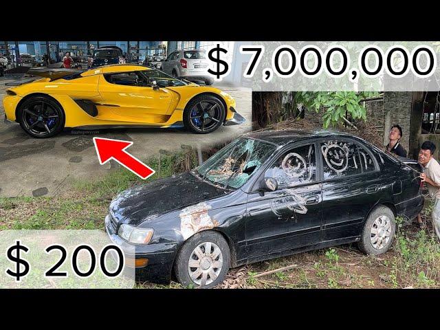 I Took A 200 Dollar Toyota Engine And Built A 7 Million Dollar Supercar Jesko